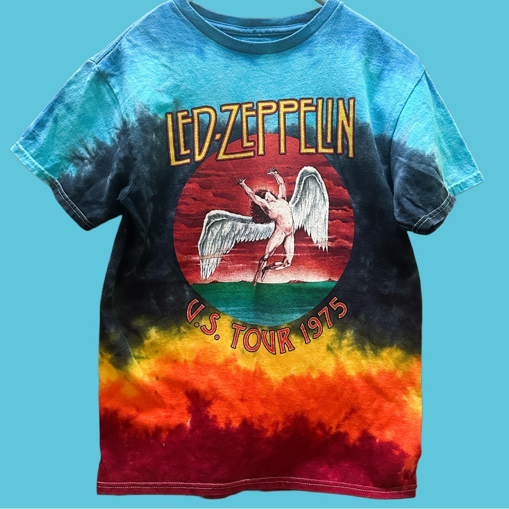 LED ZEPPELIN  Tie-Dye T-Shirt size S
